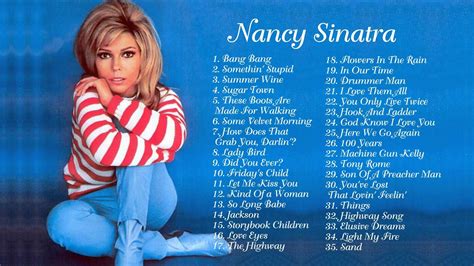 nancy sinatra songs list